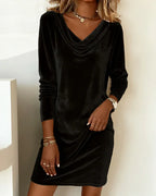 Loré™ | Vestido de terciopelo Rosana.