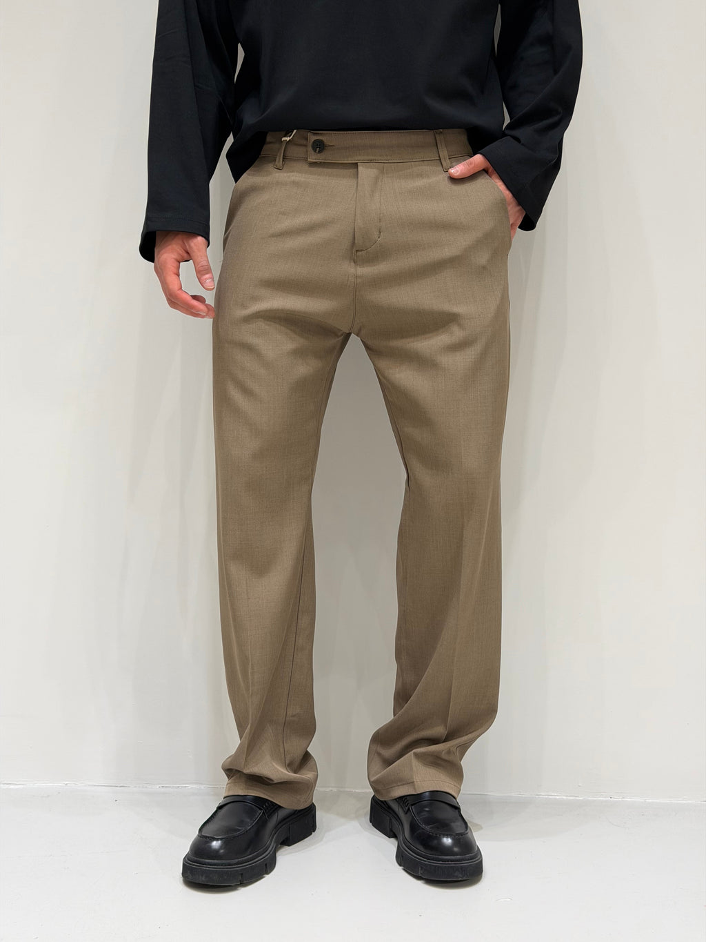 Pantalon Fondo Largo - Estilo Italiano