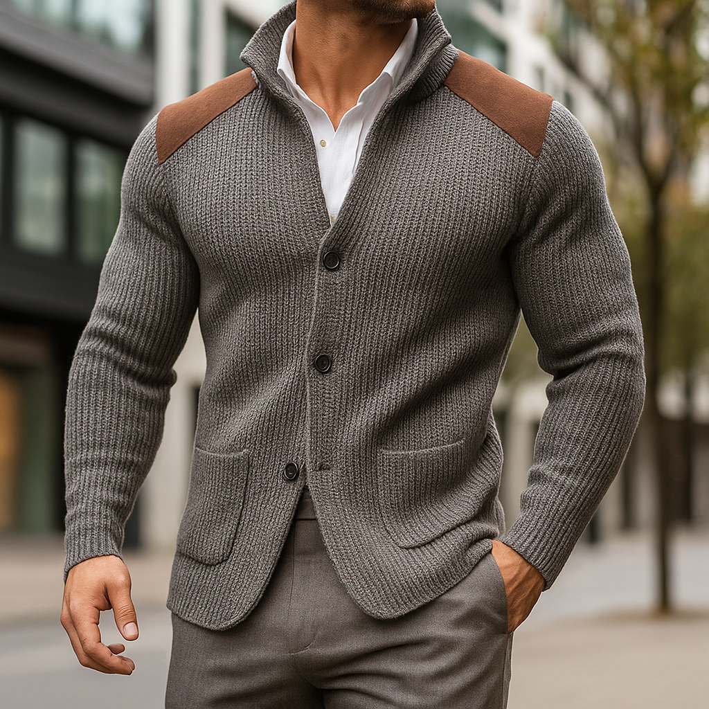 Diego | Blazer de punto texturizado