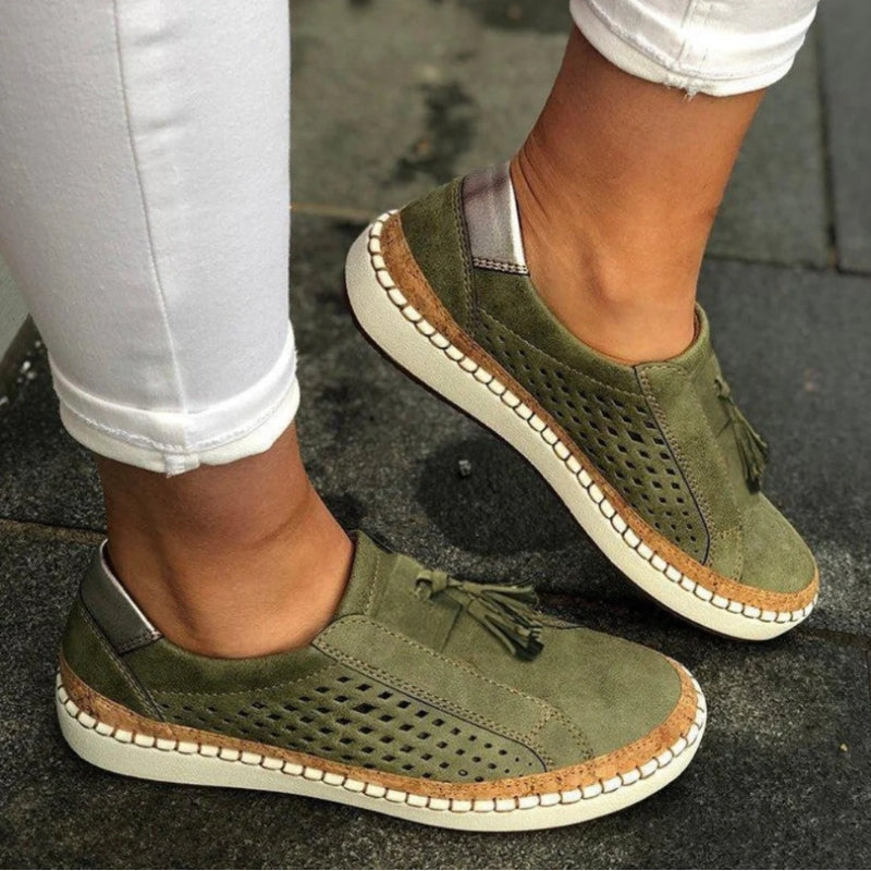 Zapatos ortopédicos sin cordones
