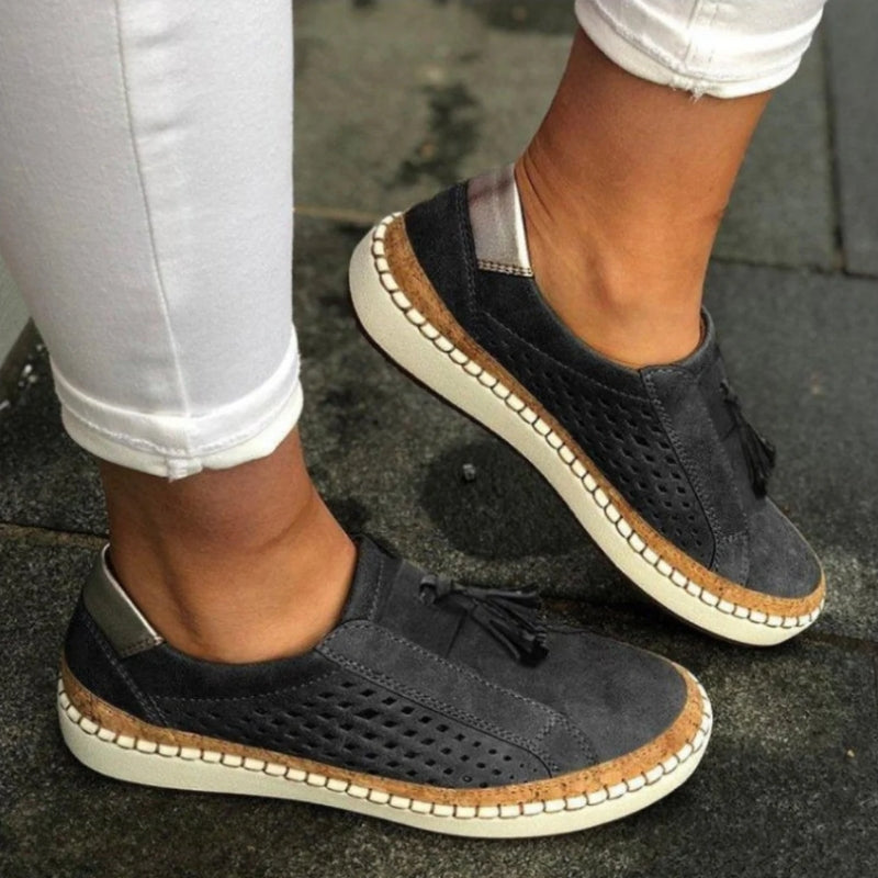 Zapatos ortopédicos sin cordones