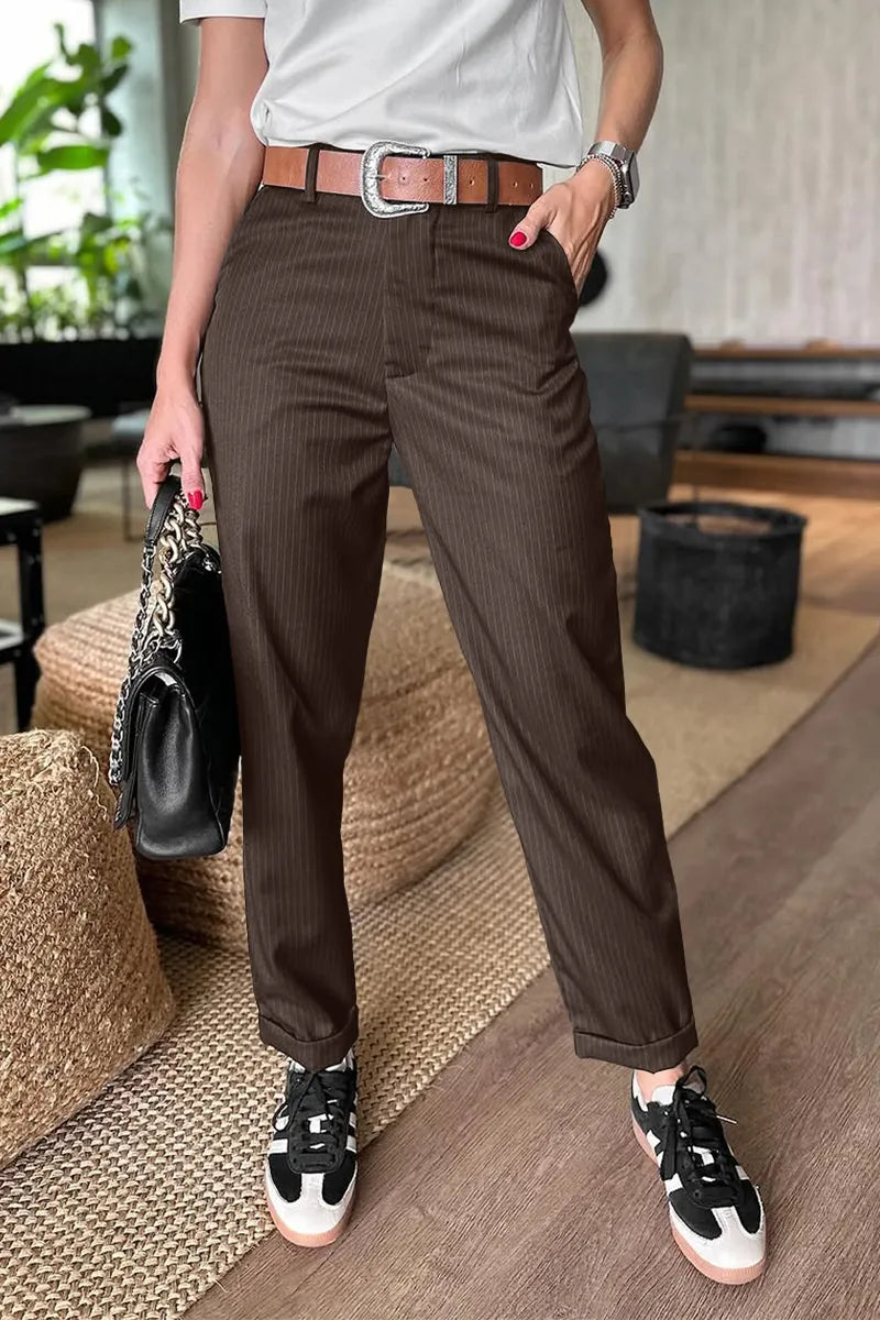 Matilda| Pantalón elegante con rayas