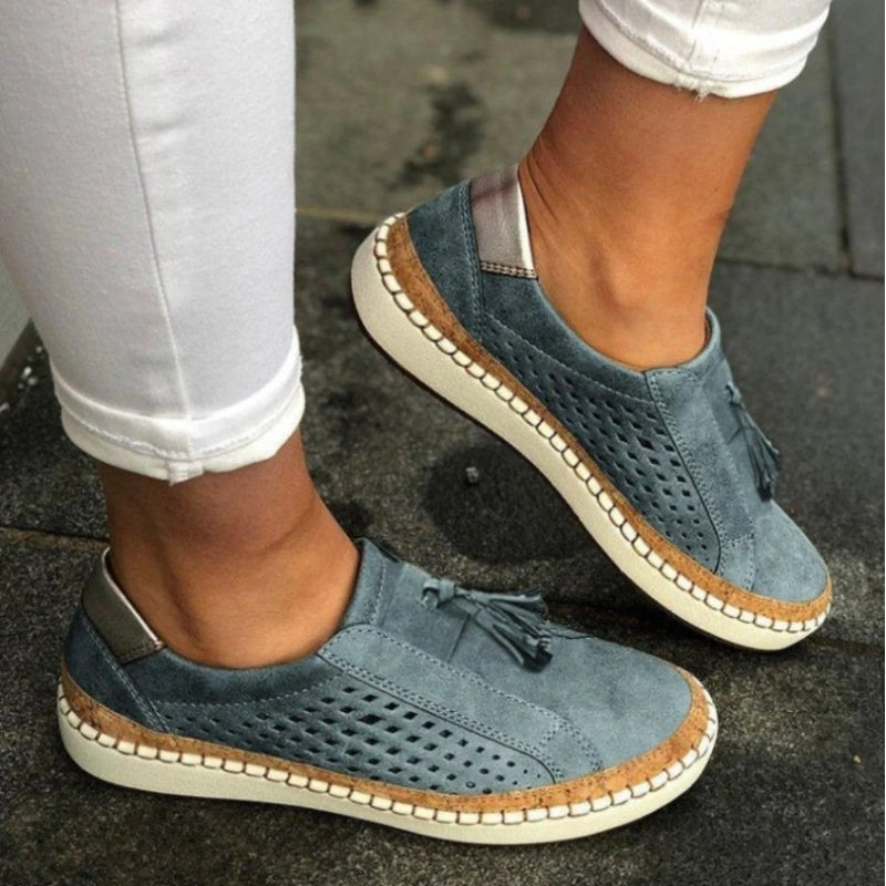 Zapatos ortopédicos sin cordones
