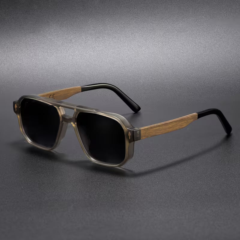 Víctor — Gafas de sol de acetato y madera