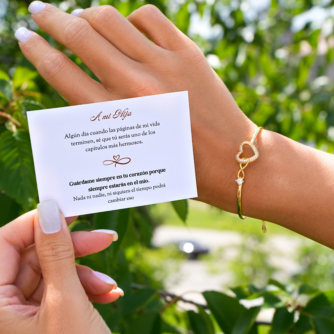 Pulsera Corazón Infinity