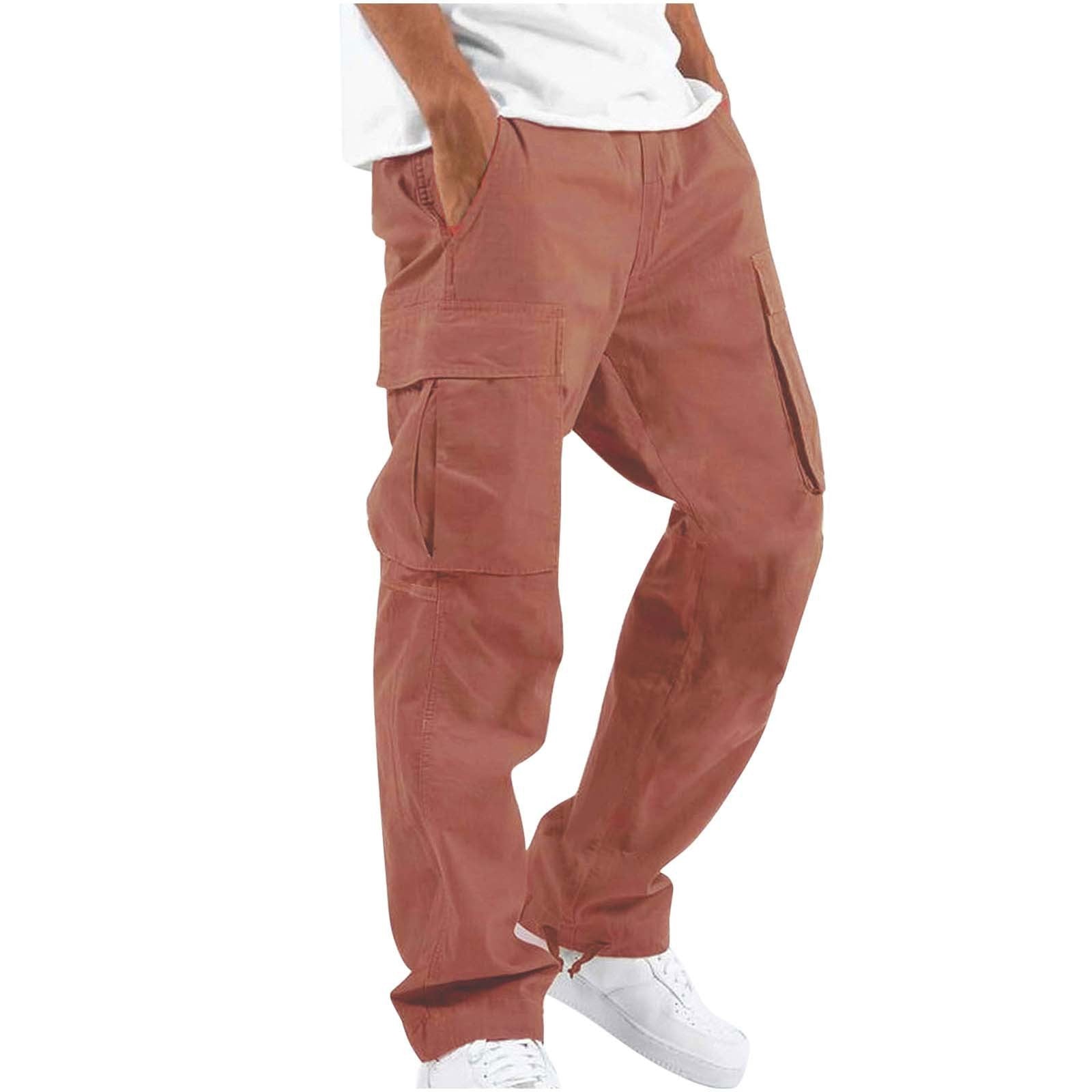 Pantalones cargo de corte ancho para hombre