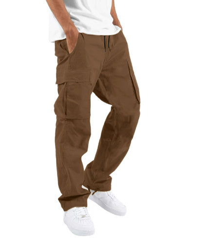Pantalones cargo de corte ancho para hombre