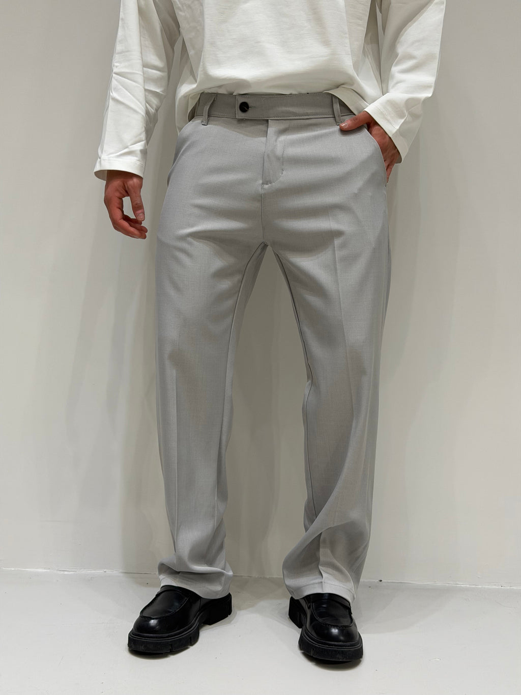 Pantalon Fondo Largo - Estilo Italiano