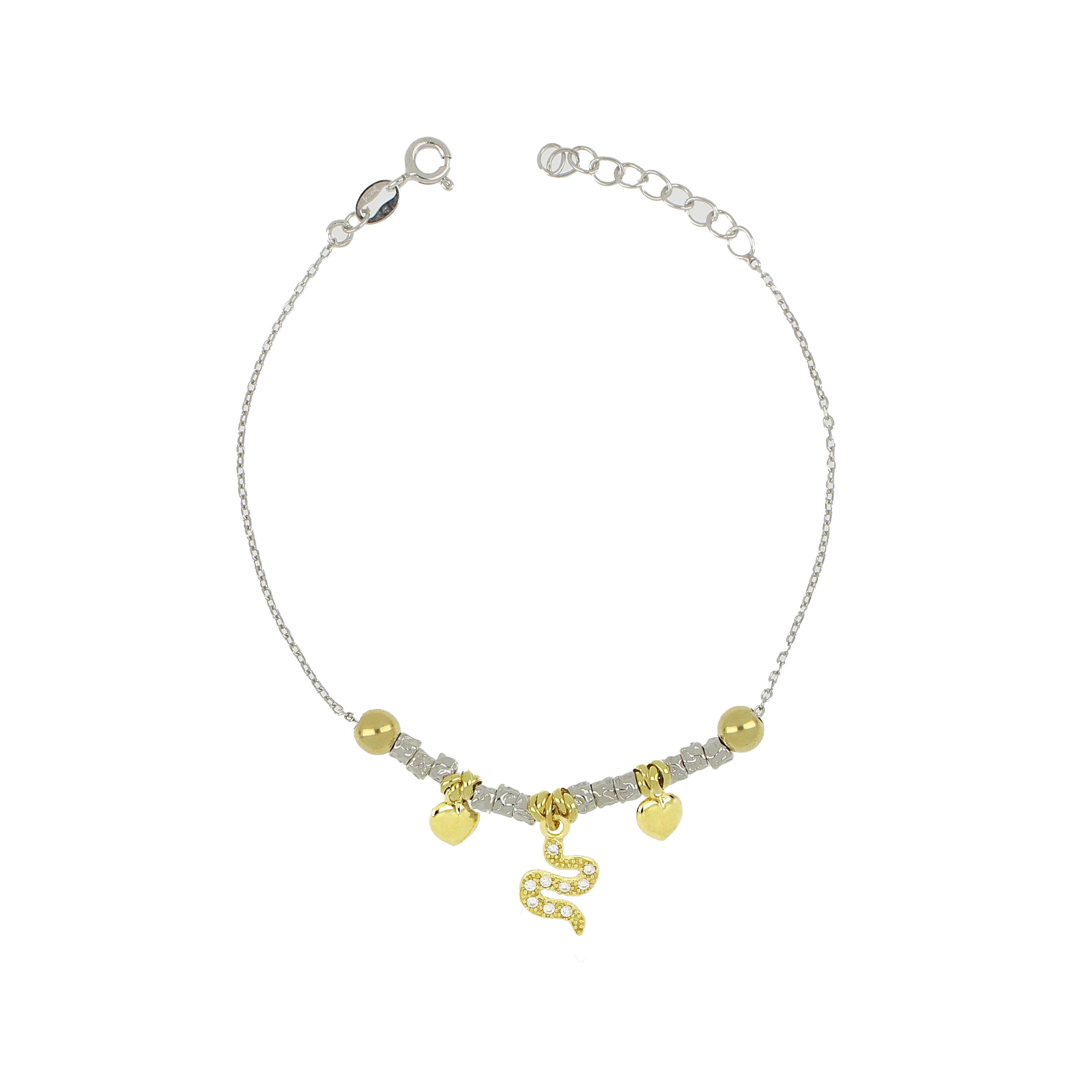 Pulsera Pepite con colgantes brillantes