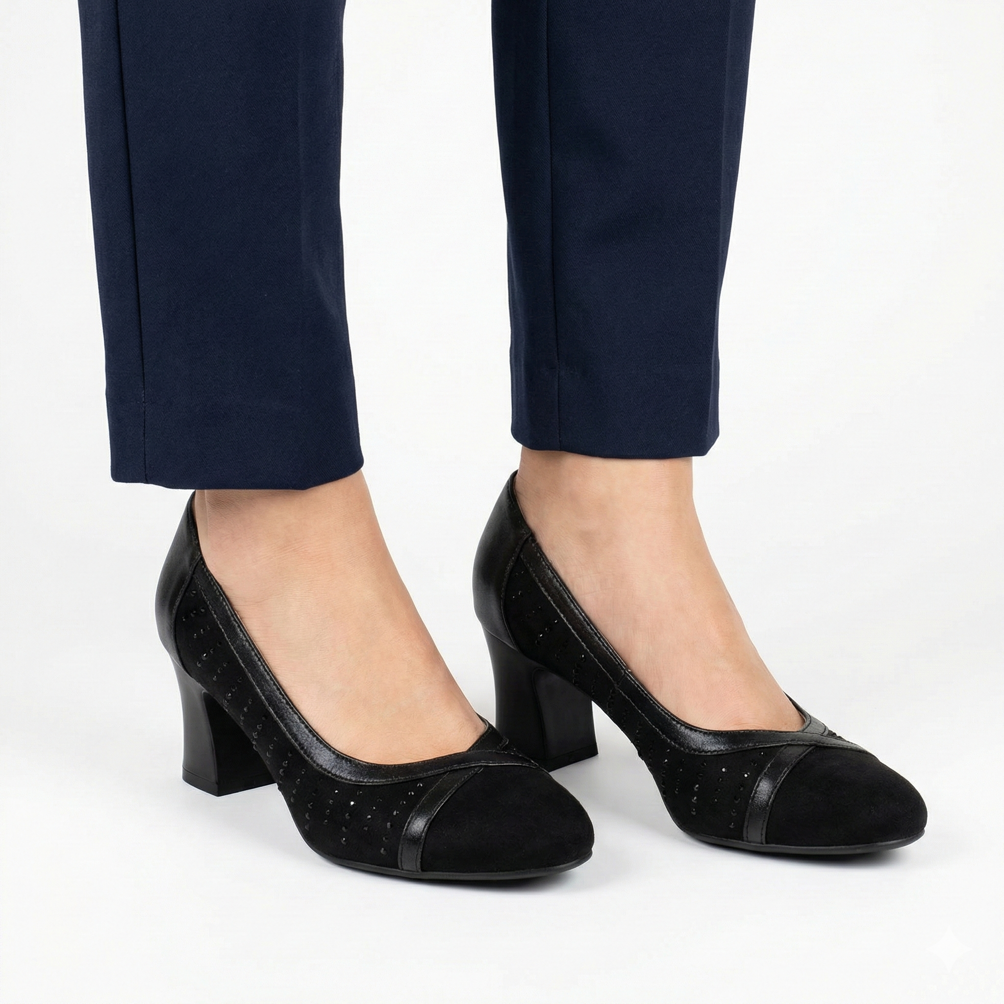 Carla - Mocasín cómodo de mujer con tacón
