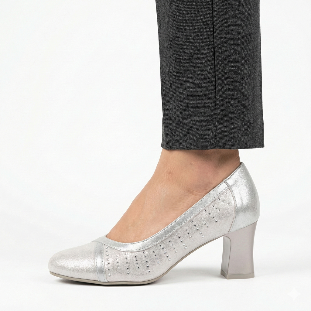 Carla - Mocasín cómodo de mujer con tacón