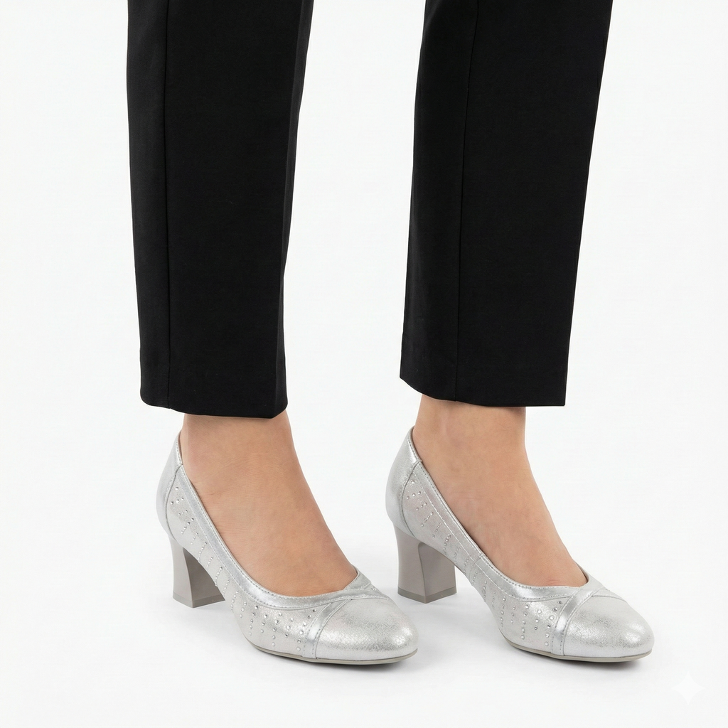Carla - Mocasín cómodo de mujer con tacón