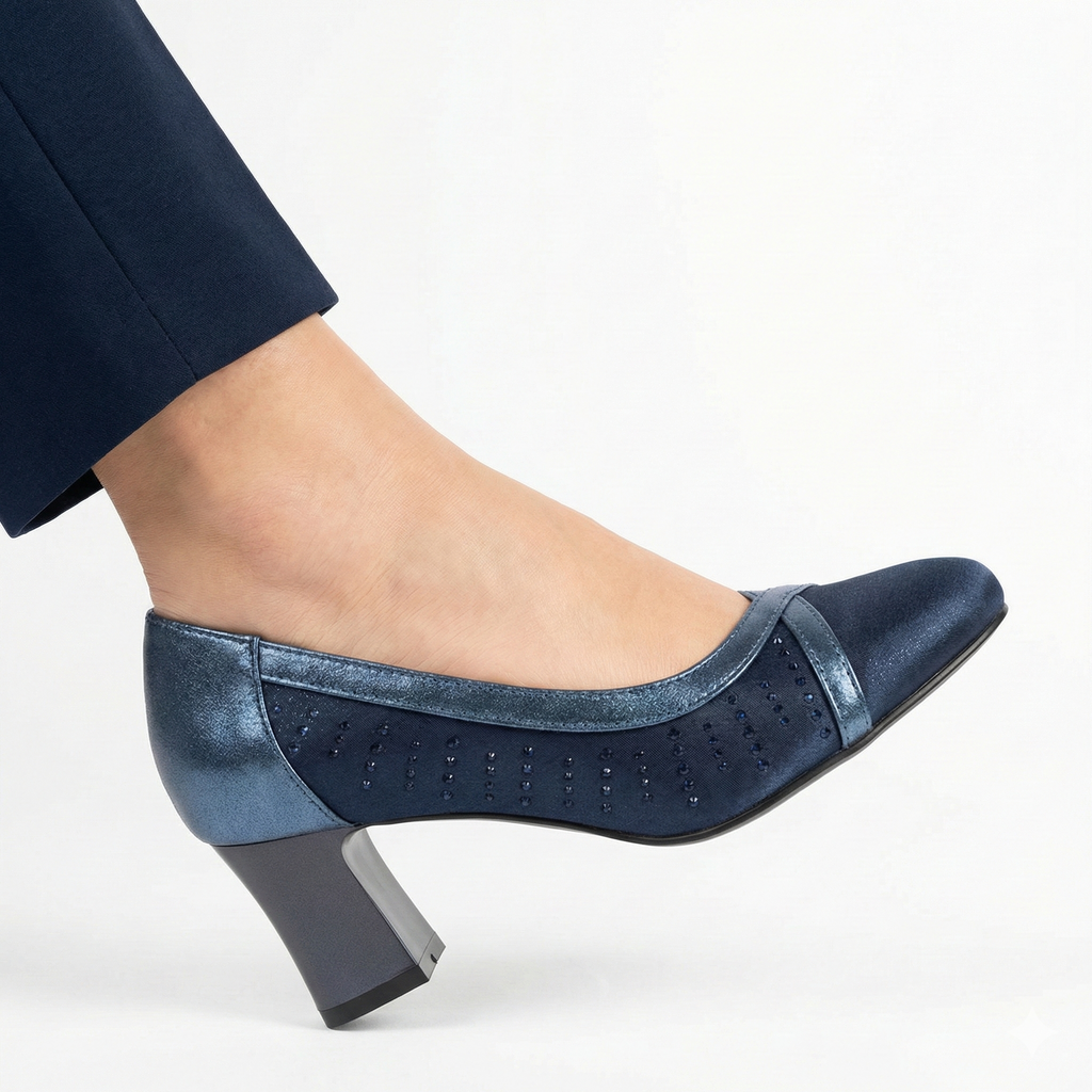 Carla - Mocasín cómodo de mujer con tacón