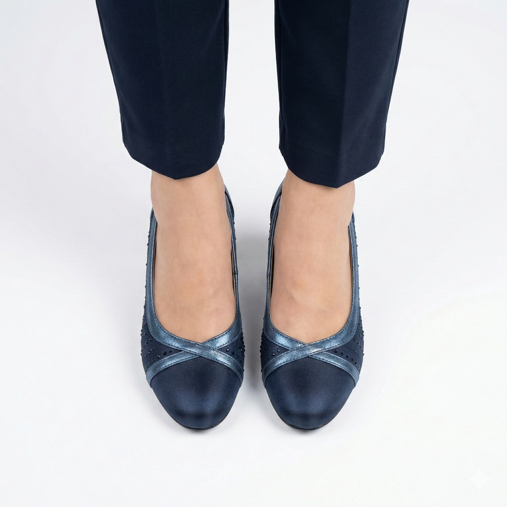 Carla - Mocasín cómodo de mujer con tacón