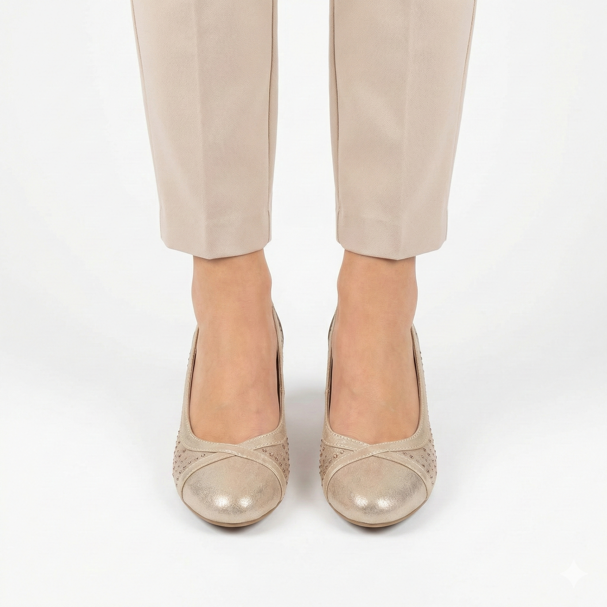 Carla - Mocasín cómodo de mujer con tacón