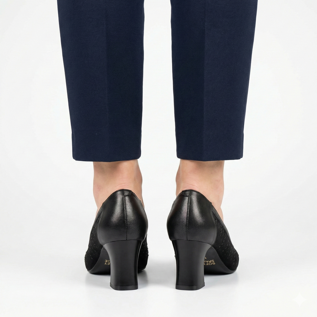 Carla - Mocasín cómodo de mujer con tacón