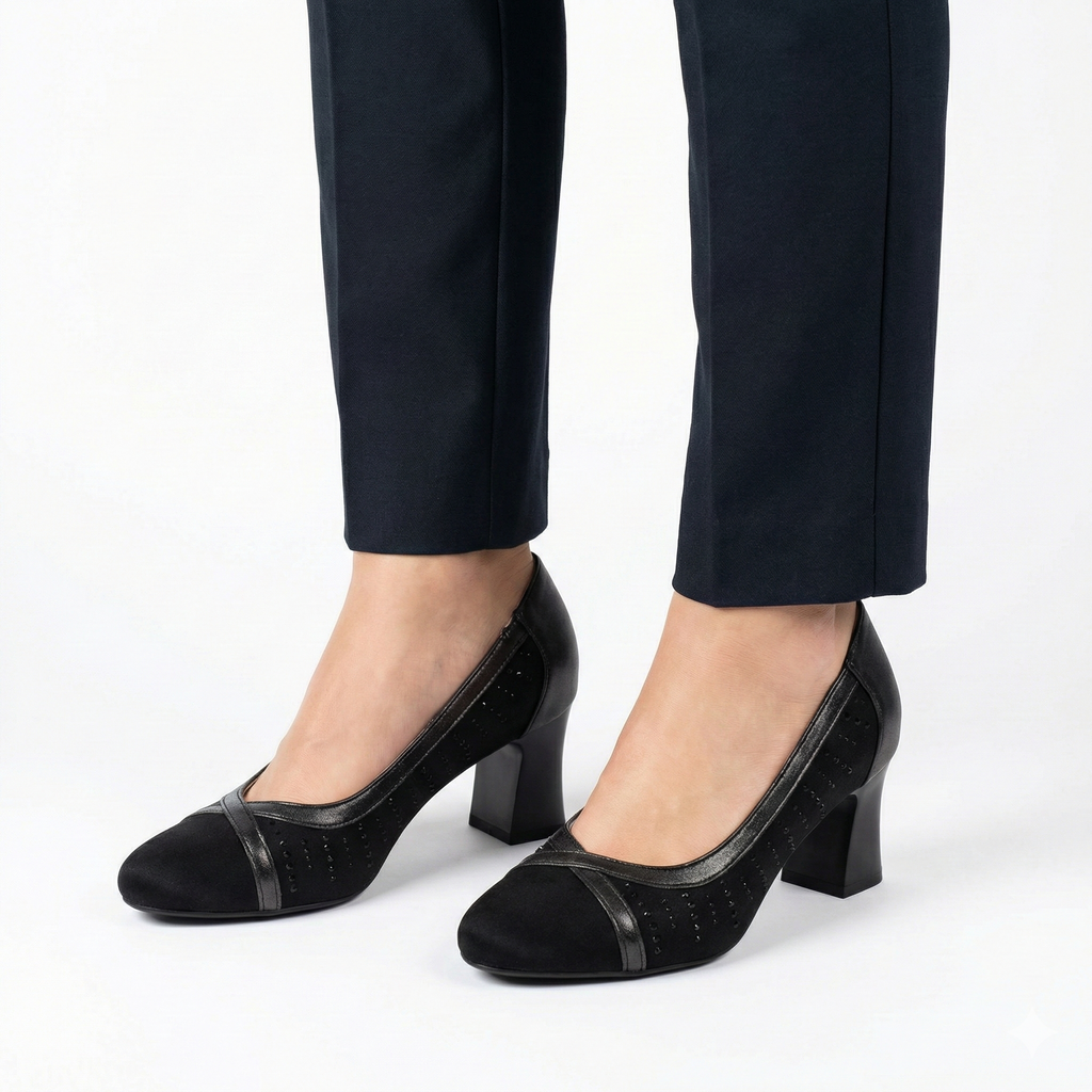 Carla - Mocasín cómodo de mujer con tacón