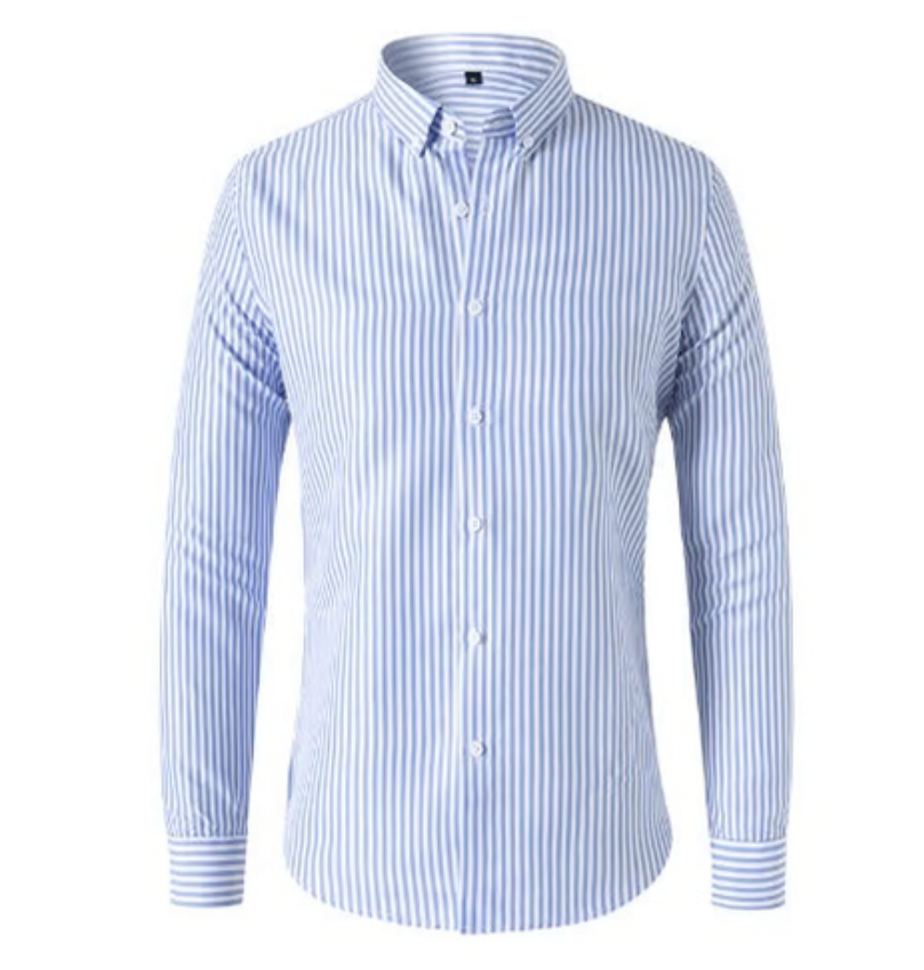 Elegante camisa de rayas