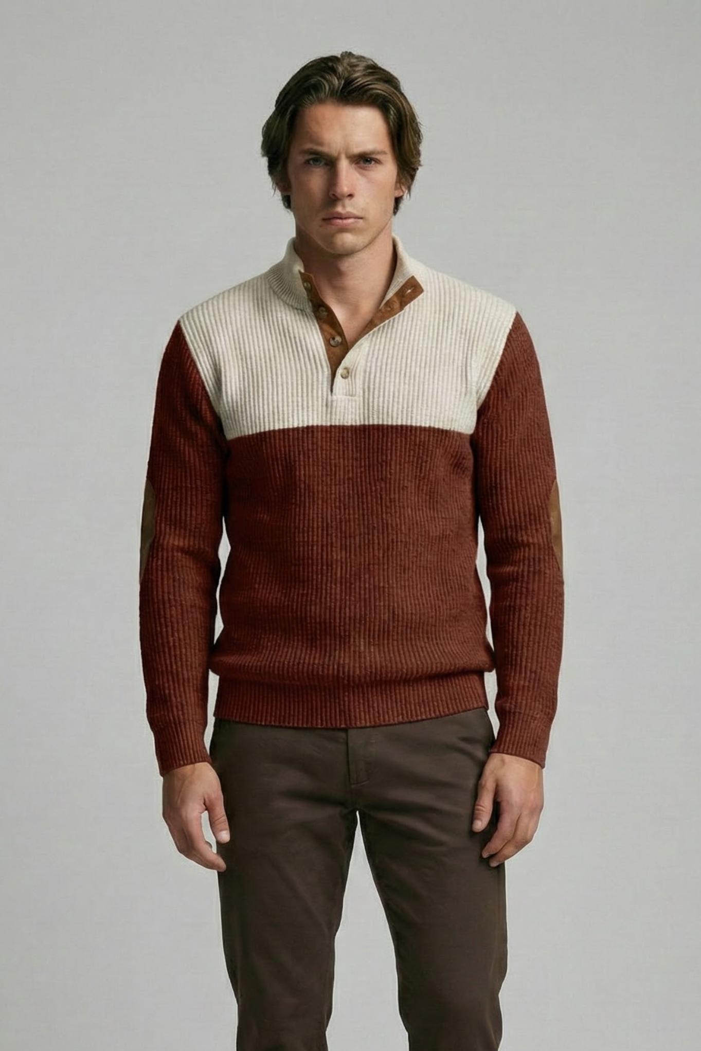 SUETER DE PANA RETRO