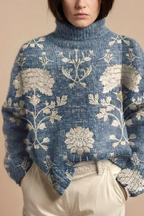 SUÉTER DE CUELLO ALTO CALIDO Y ELEGANTE