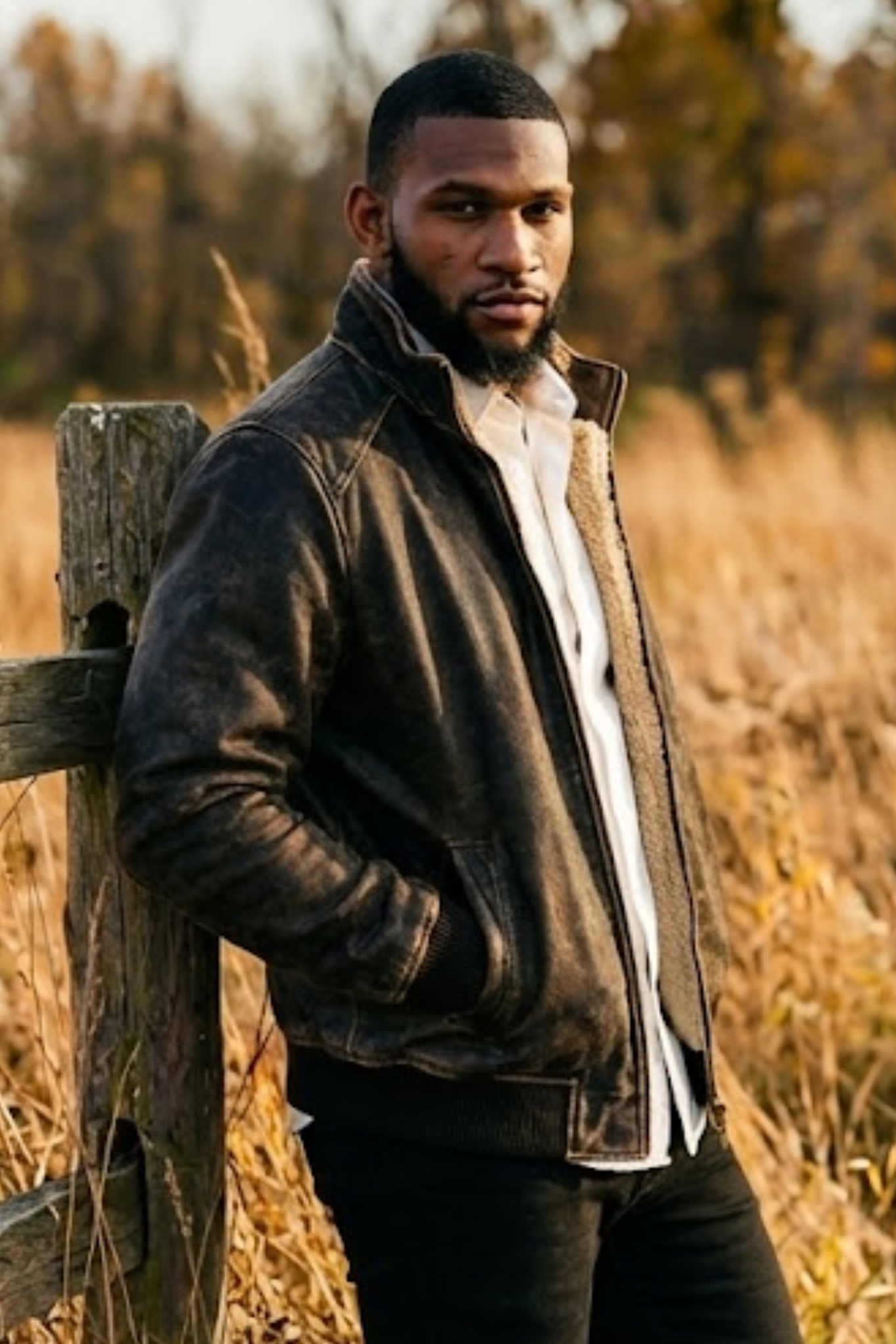 CHAQUETA DE CUERO TÉRMICO