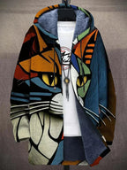David™ | Chaqueta con capucha de estilo artístico