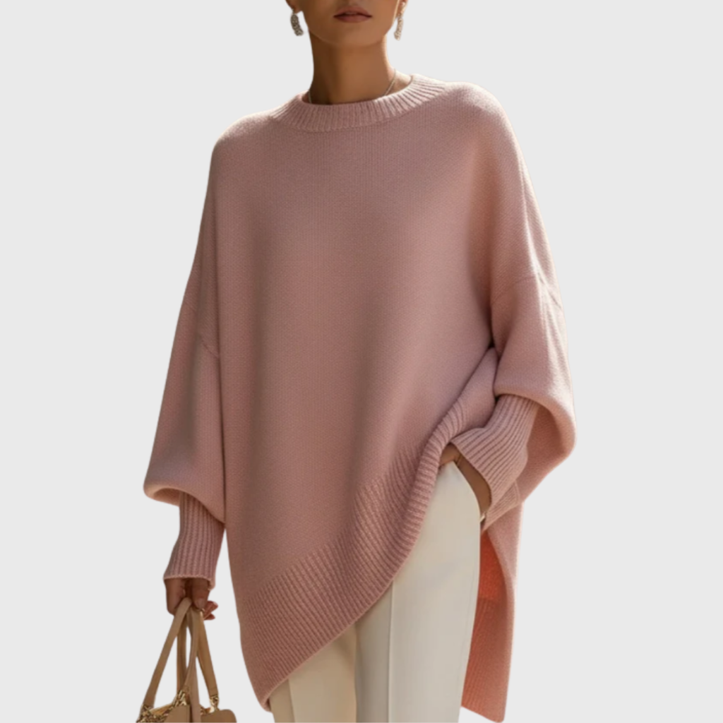 Olivia | Jersey poncho oversize
