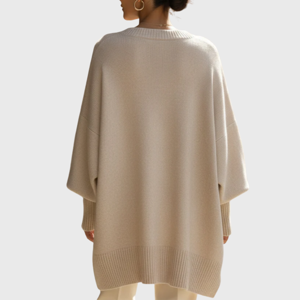 Olivia | Jersey poncho oversize