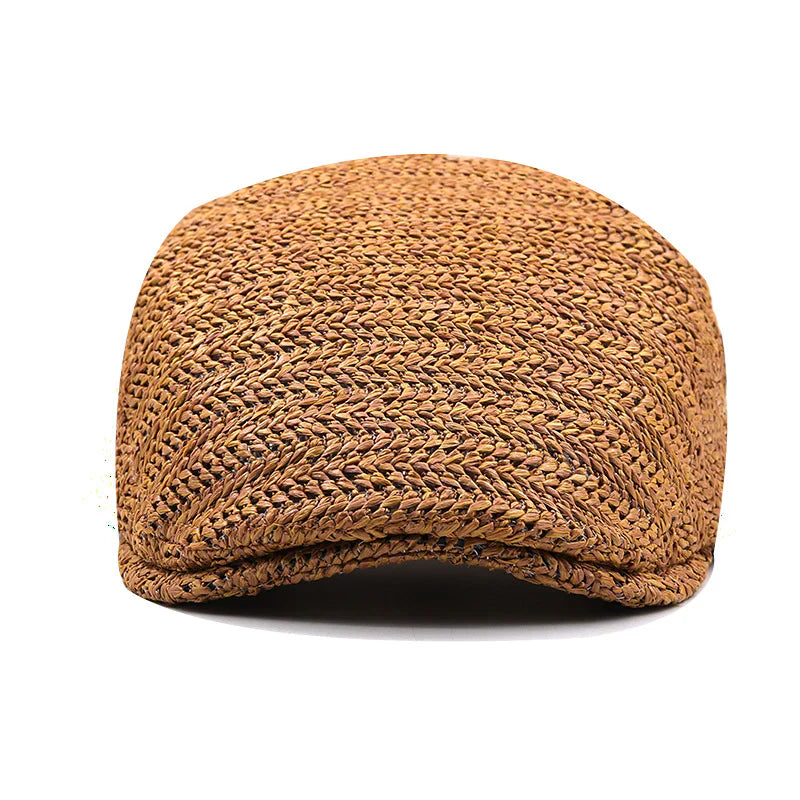 Salvador - Gorra tipo boina de verano en paja