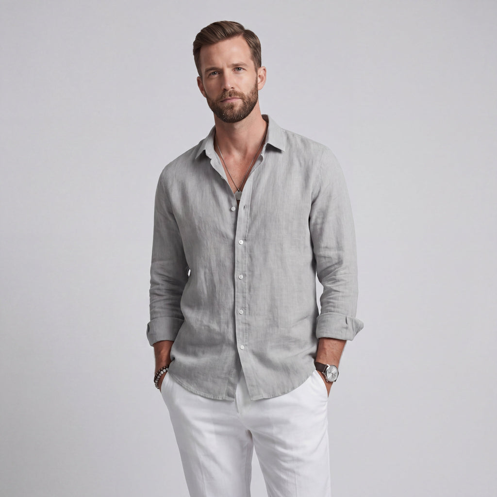 CRISTIAN| CAMISA VERANIEGA DE CORTE HOLGADO