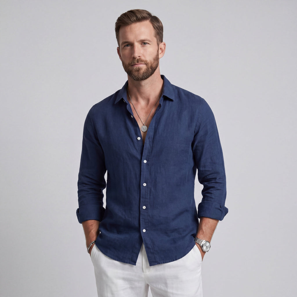 CRISTIAN| CAMISA VERANIEGA DE CORTE HOLGADO