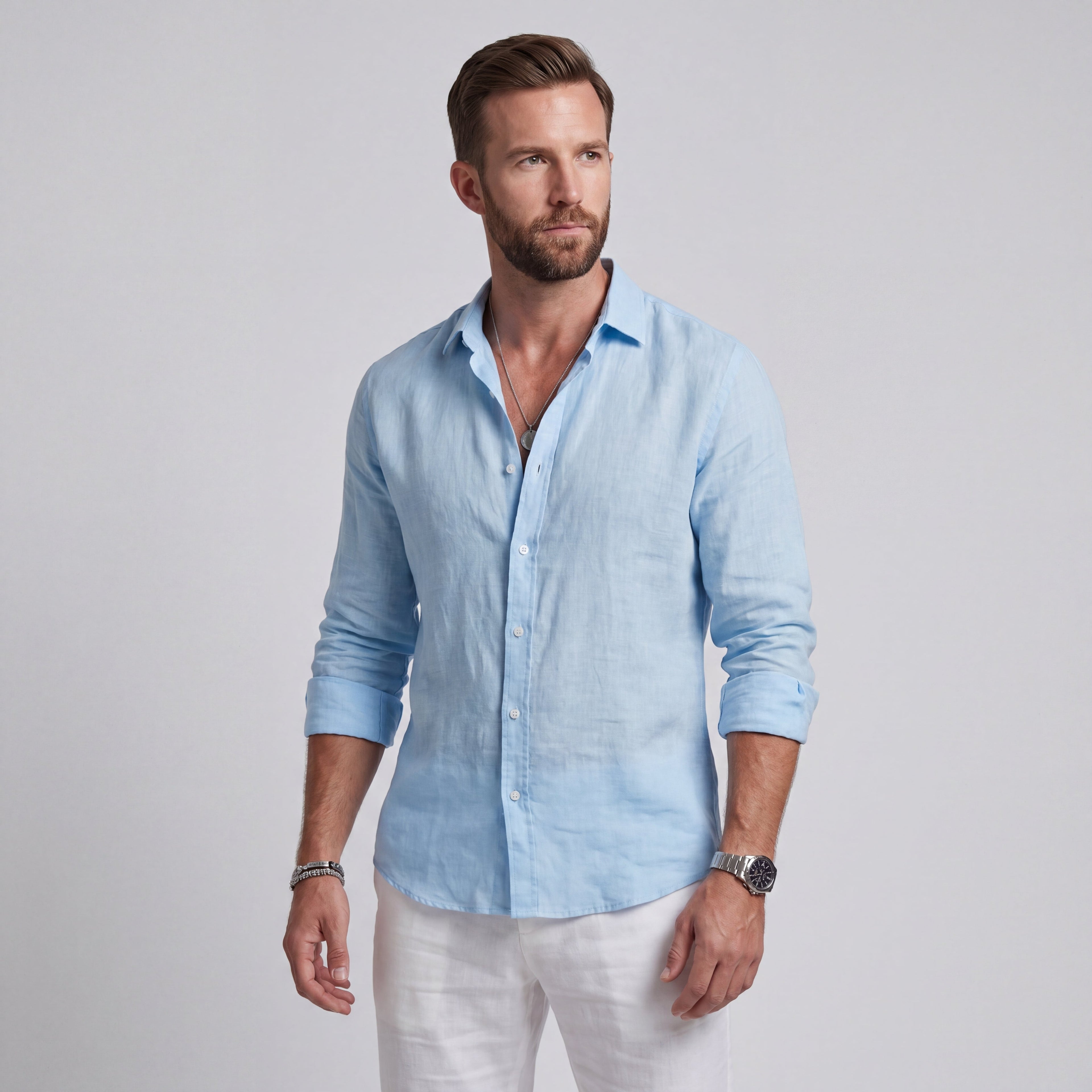 CRISTIAN| CAMISA VERANIEGA DE CORTE HOLGADO