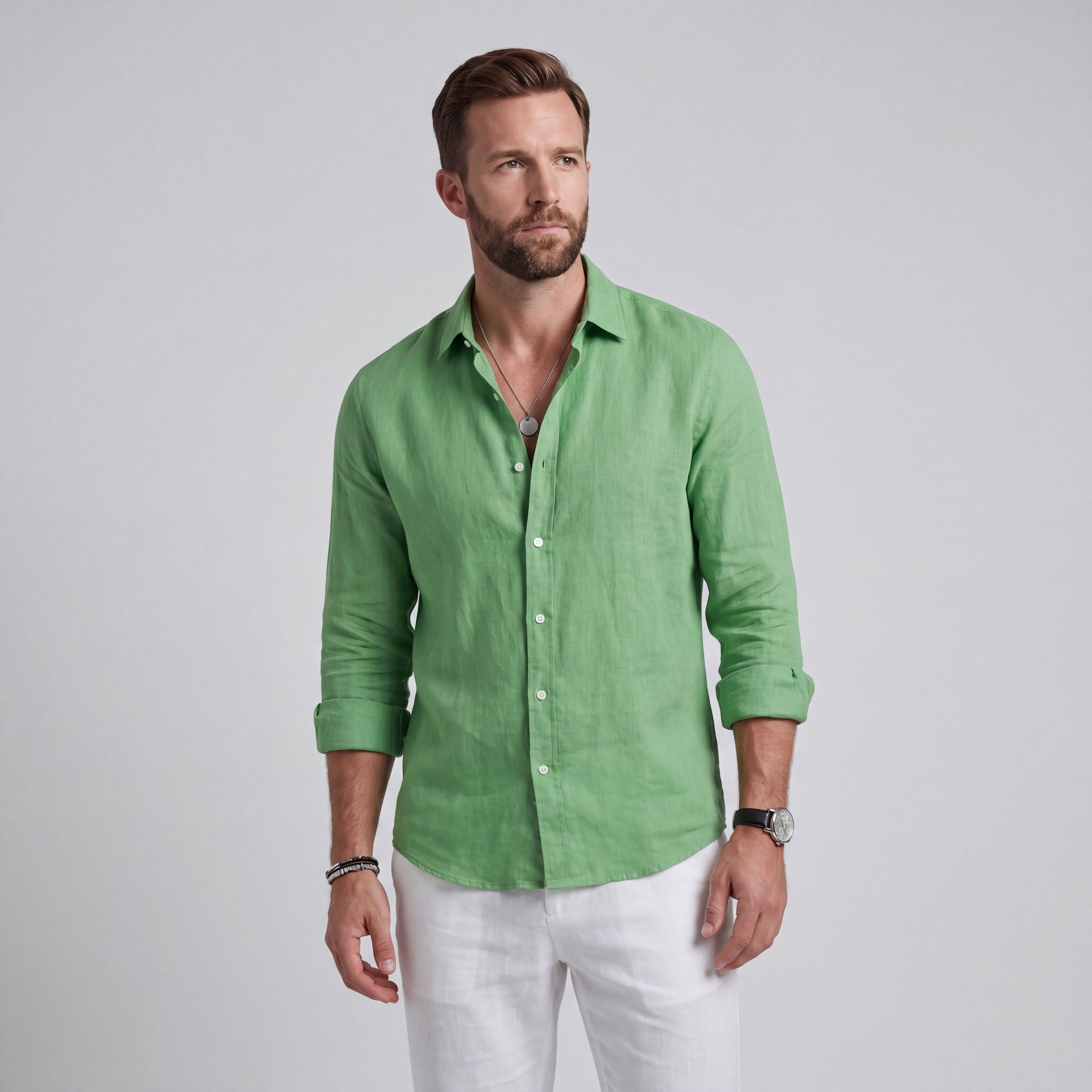 CRISTIAN| CAMISA VERANIEGA DE CORTE HOLGADO