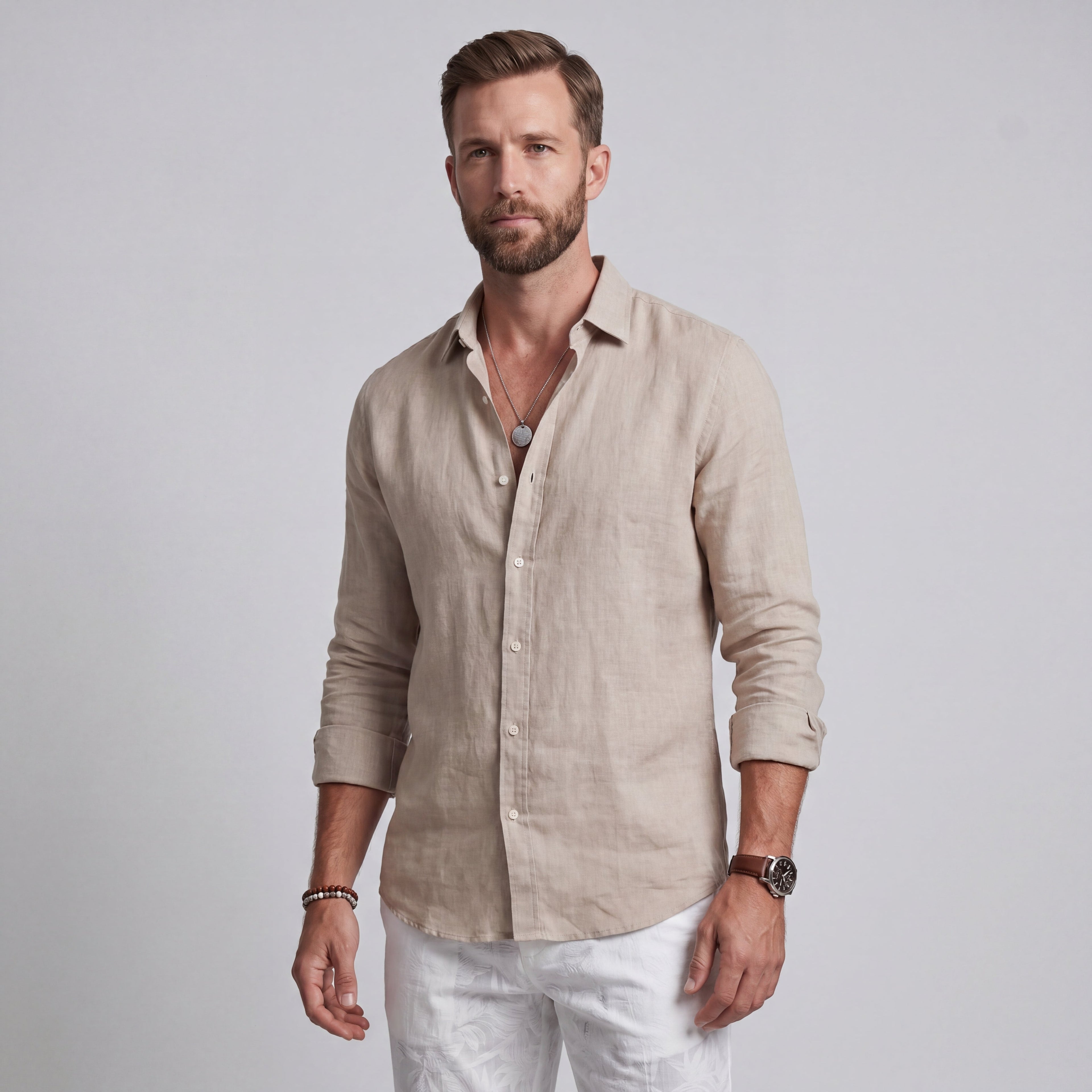 CRISTIAN| CAMISA VERANIEGA DE CORTE HOLGADO