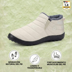 Comodidad para el pie: botas de invierno ergonómicas y antideslizantes.