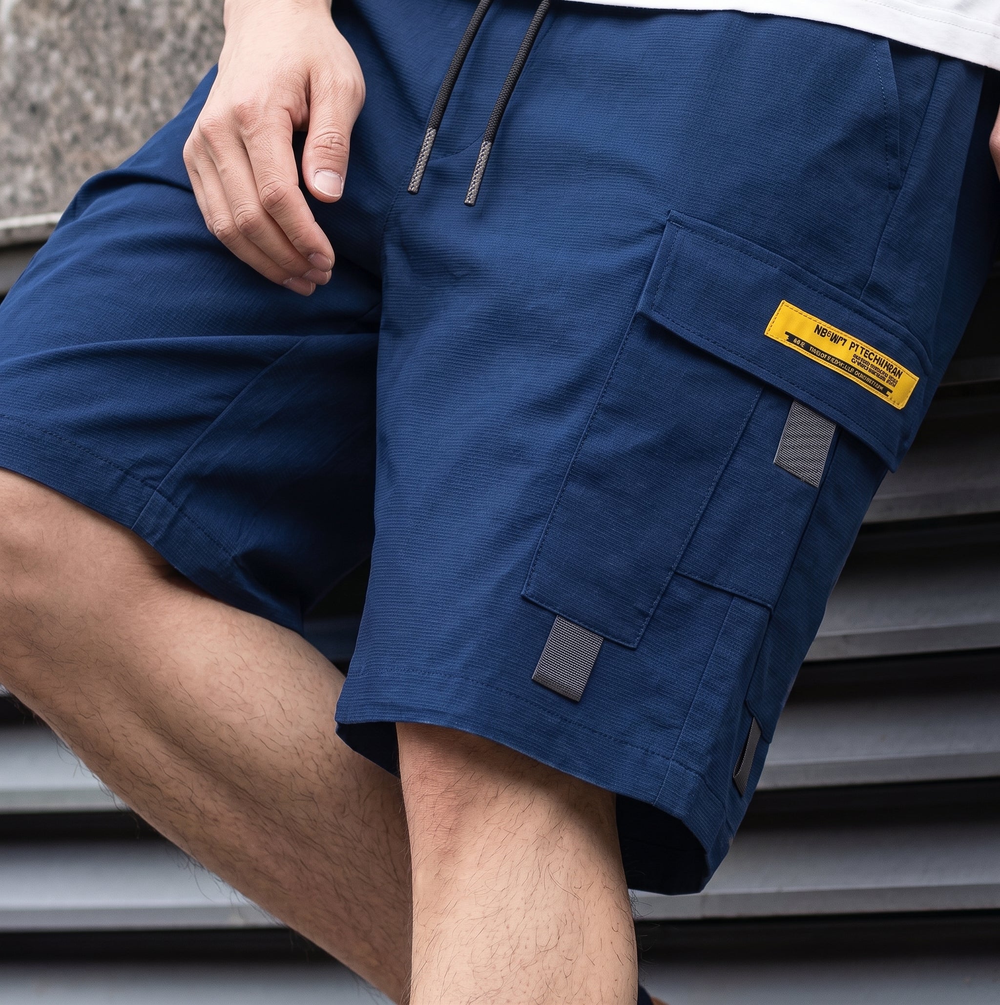 Cargo Shorts con Diseño Slim Fit y Máxima Capacidad de Almacenamiento