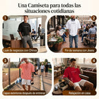 ¡50% DE DESCUENTO AHORA! Camiseta urbana para hombre de corte holgado – mezcla premium de algodón, ajuste oversize casual y estampado gráfico