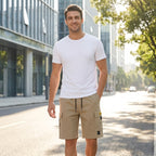 Cargo Shorts con Diseño Slim Fit y Máxima Capacidad de Almacenamiento