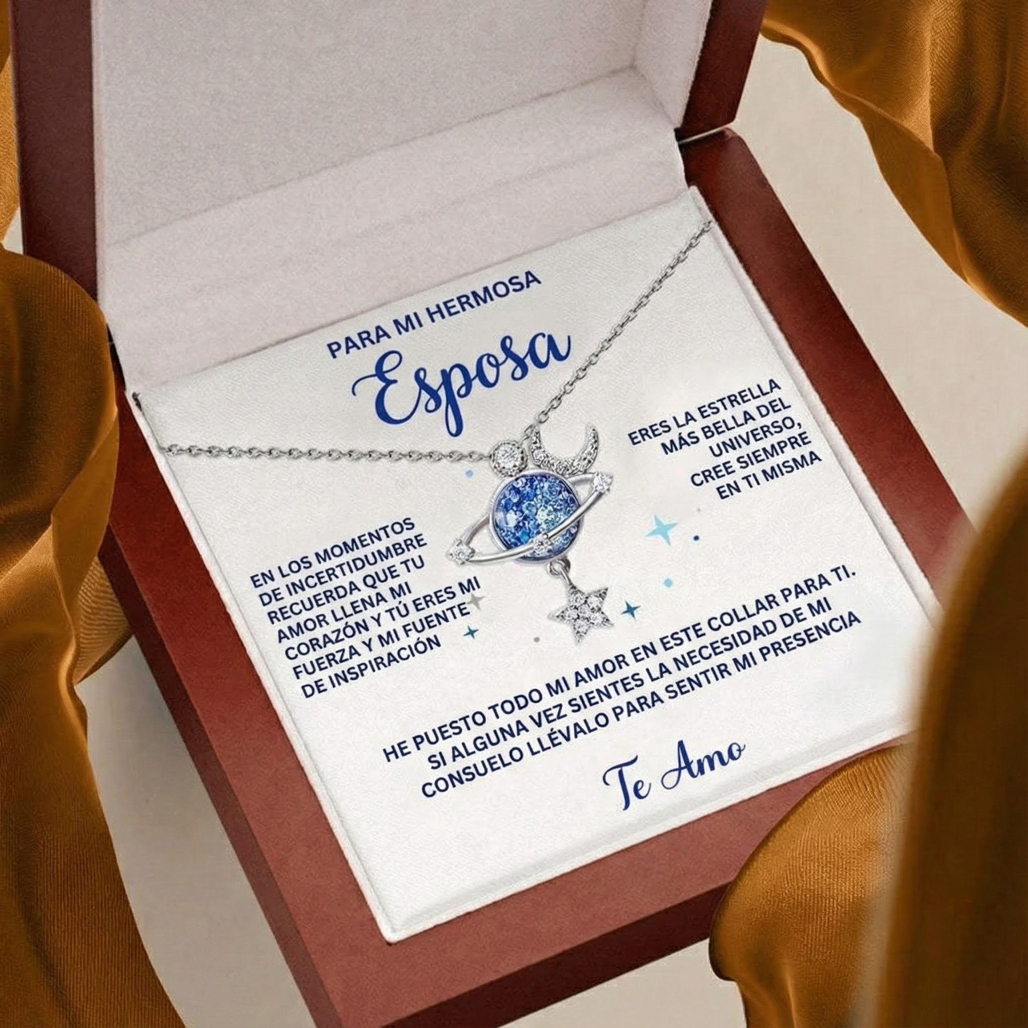 A mi esposa – Collar de estrellas especiales