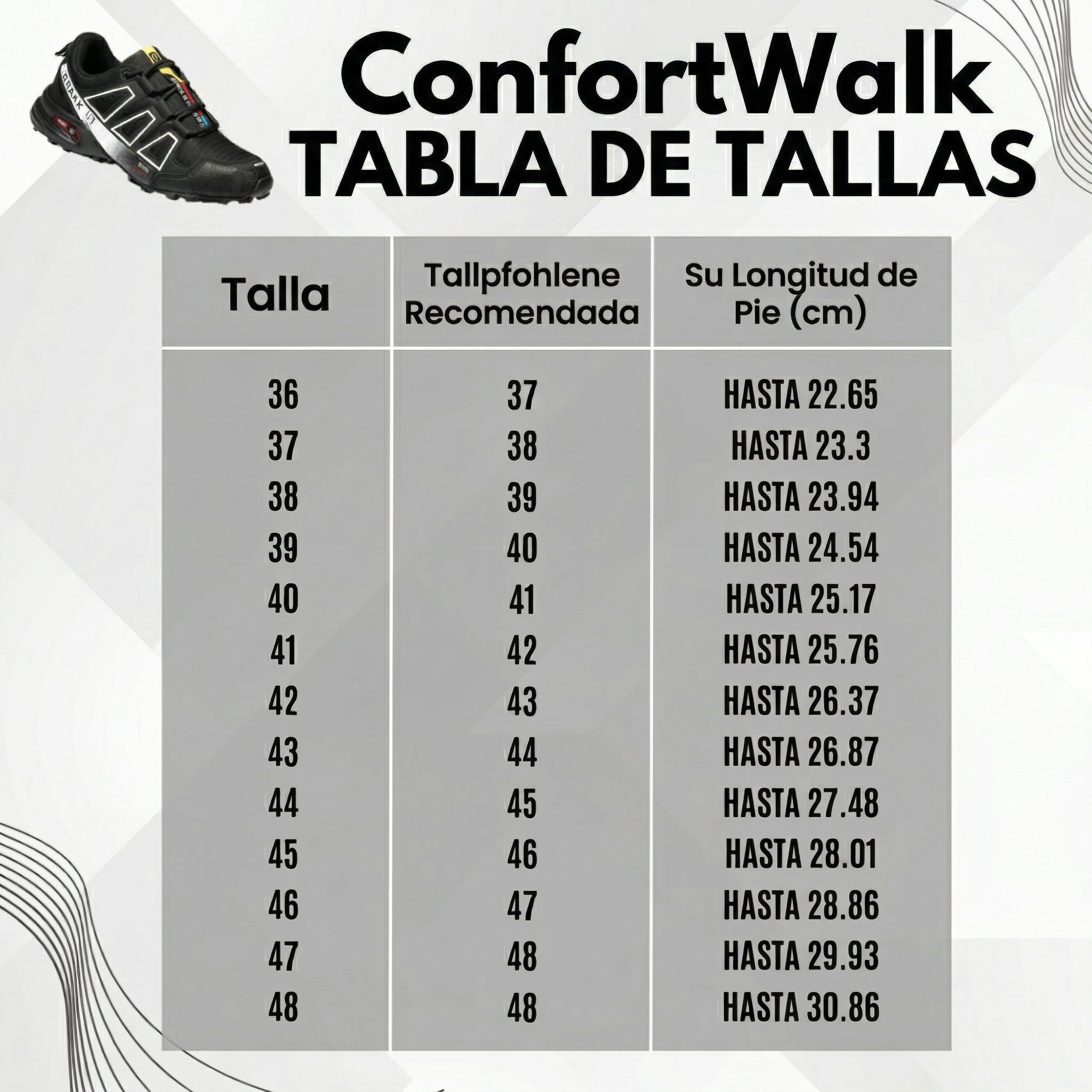 ConfortWalk: calzado ergonómico