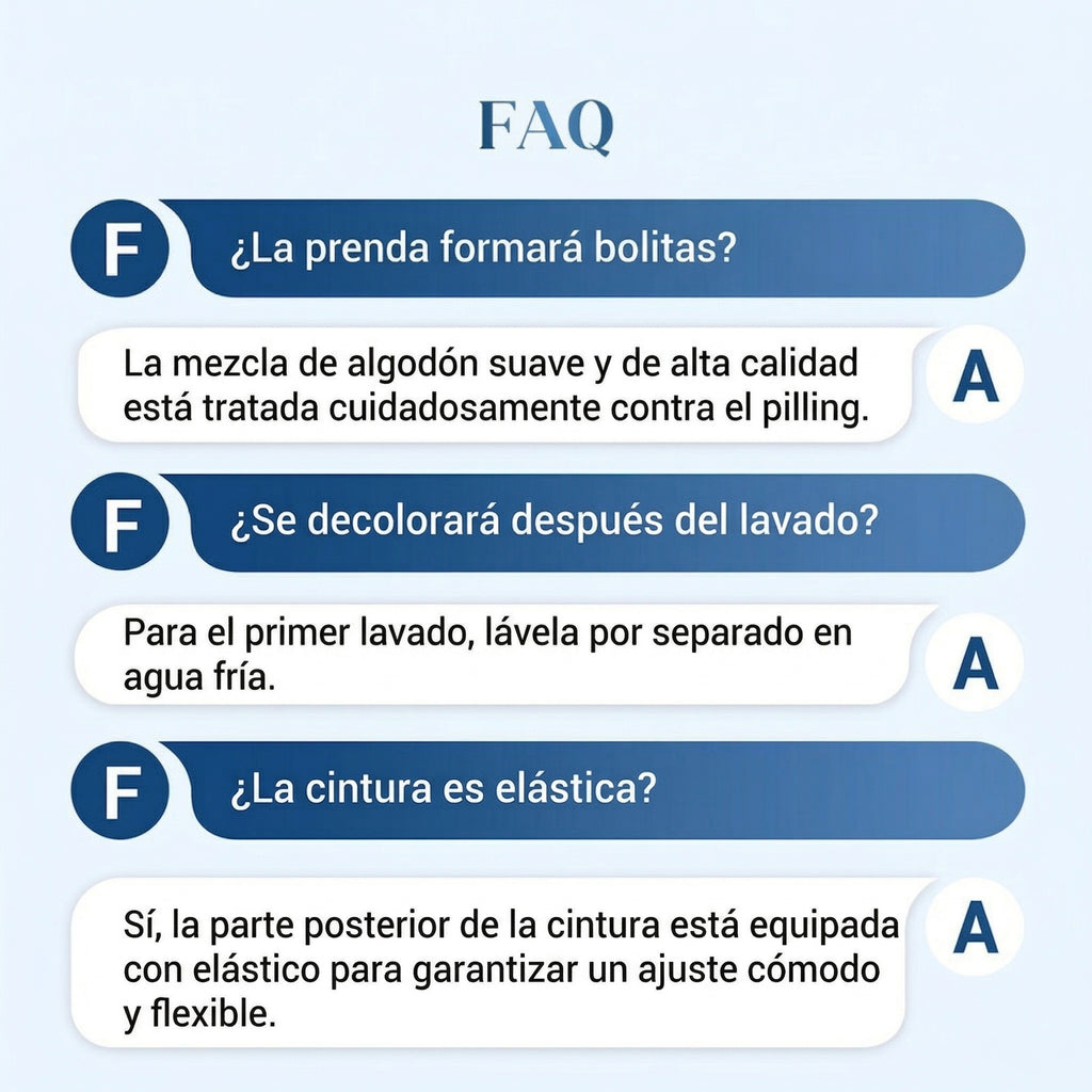 Pantalones a rayas azules con bolsillos laterales