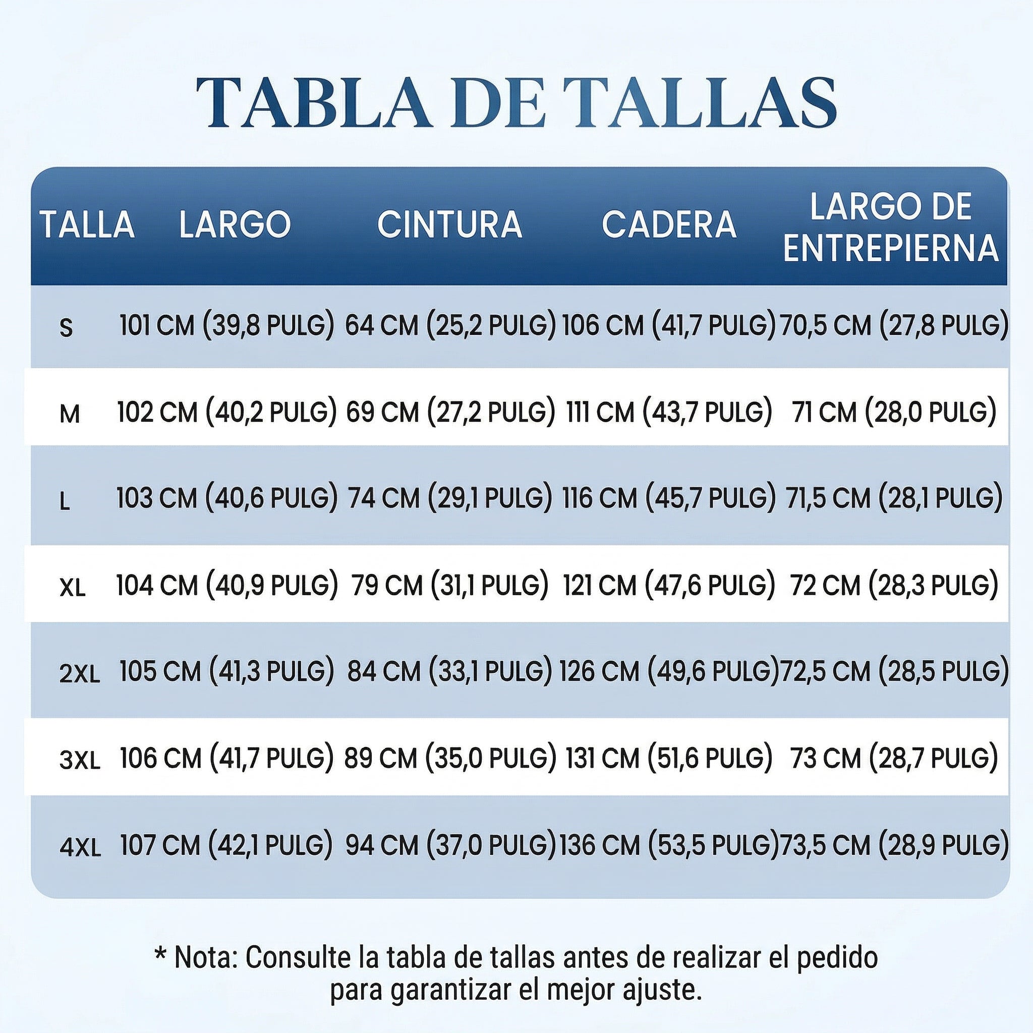 Pantalones a rayas azules con bolsillos laterales
