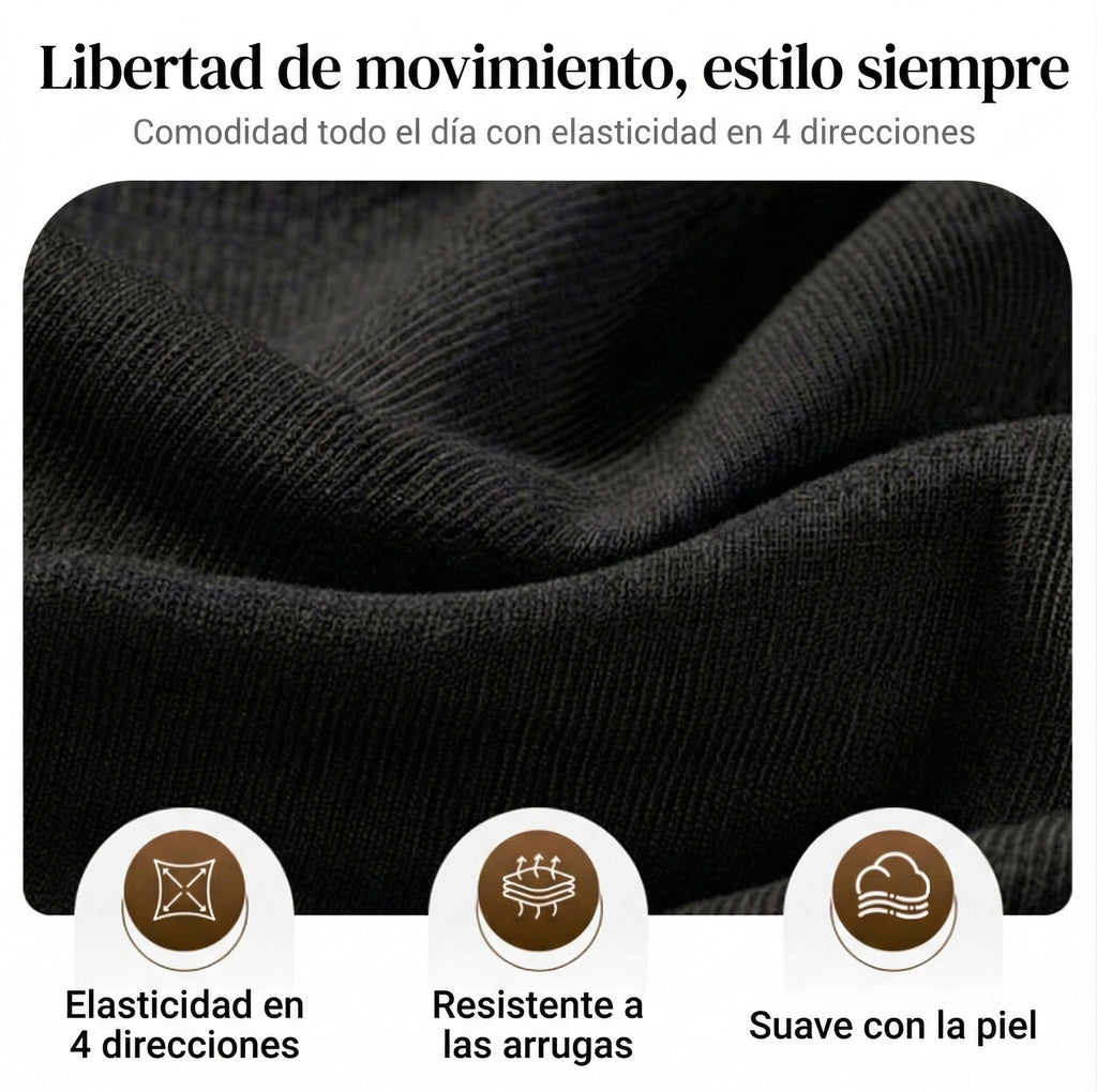 Conjunto para hombre: jersey con estampado gráfico y pantalones.