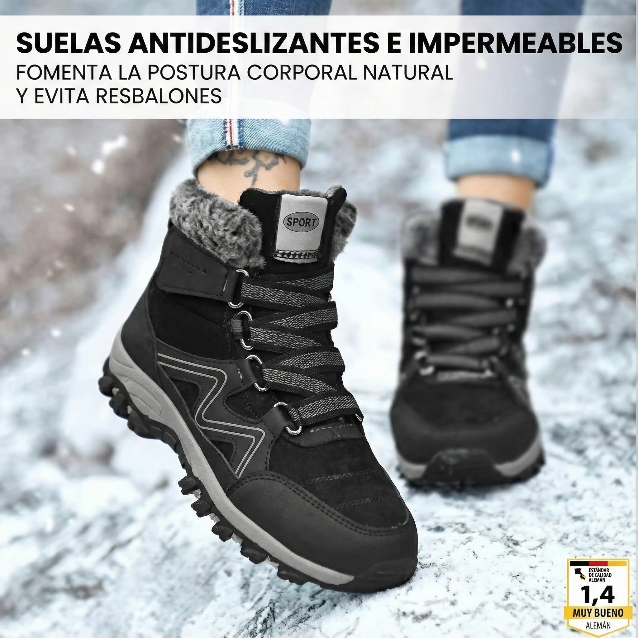 VitalPie: La Solución Antideslizante contra el Dolor de Pies en Invierno