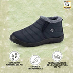 Comodidad para el pie: botas de invierno ergonómicas y antideslizantes.