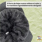 Loré – Gorro de invierno escandinavo con protección para las orejas (unisex, talla única)