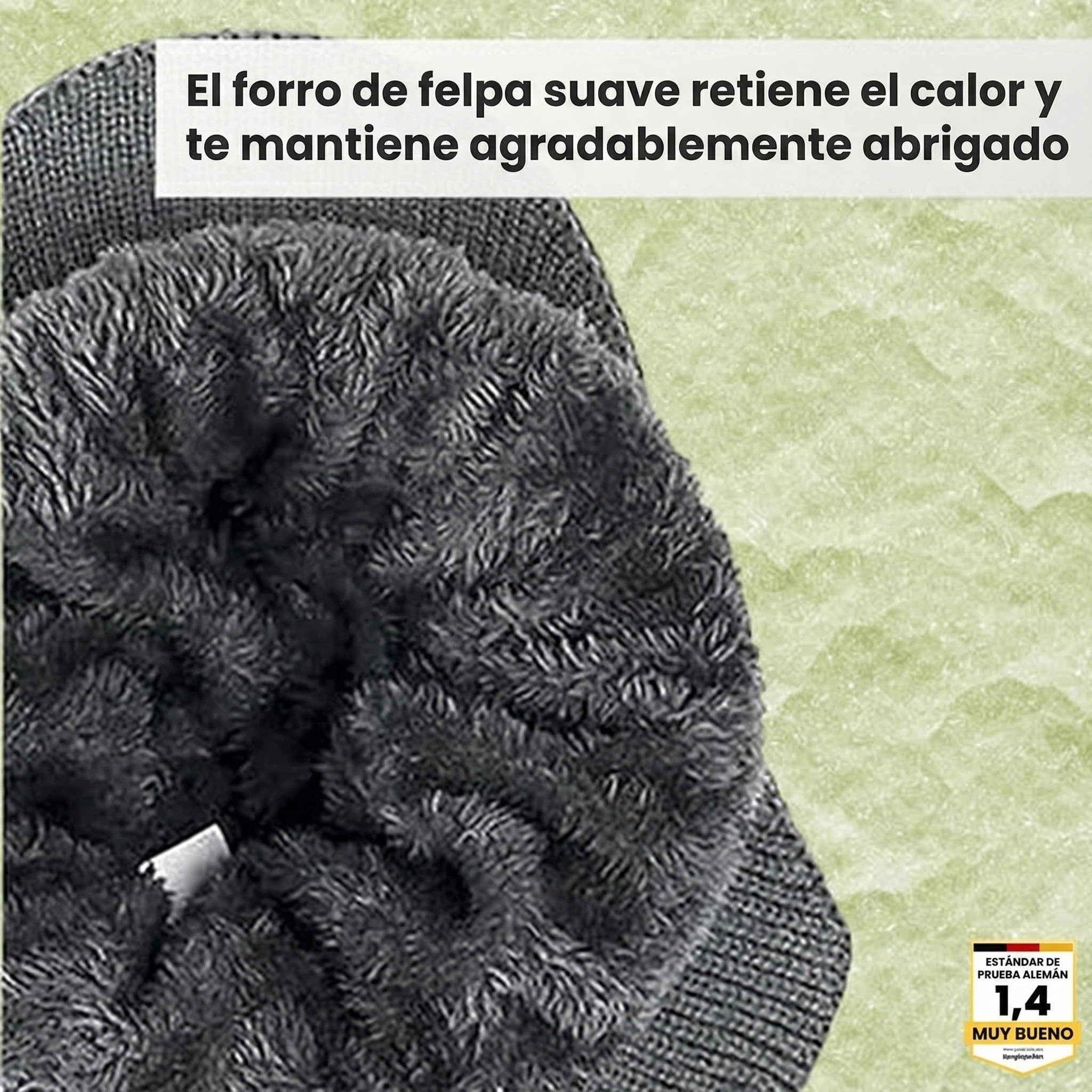 Loré – Gorro de invierno escandinavo con protección para las orejas (unisex, talla única)