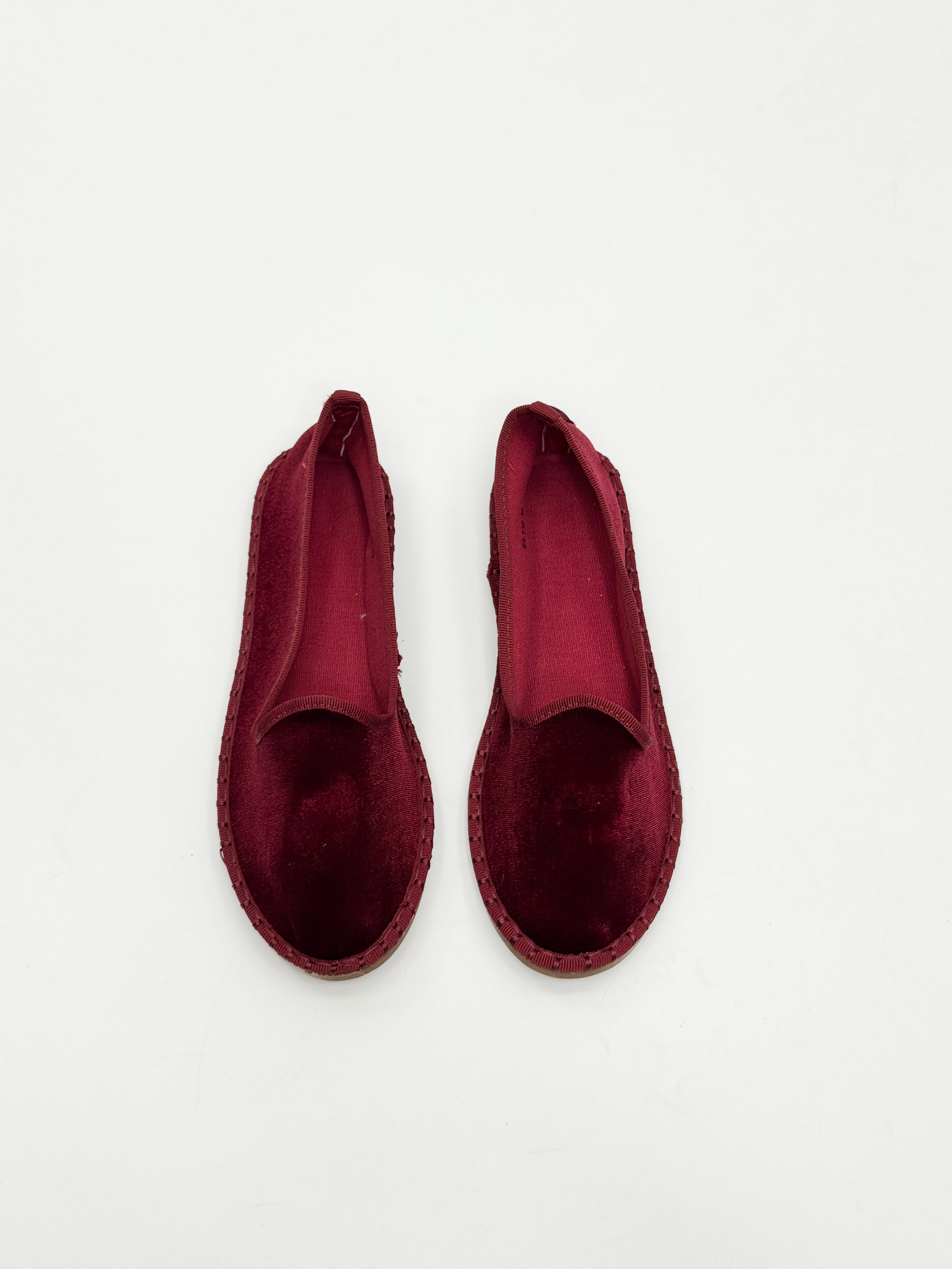ZAPATILLAS FRIULANAS DE TERCIOPELO