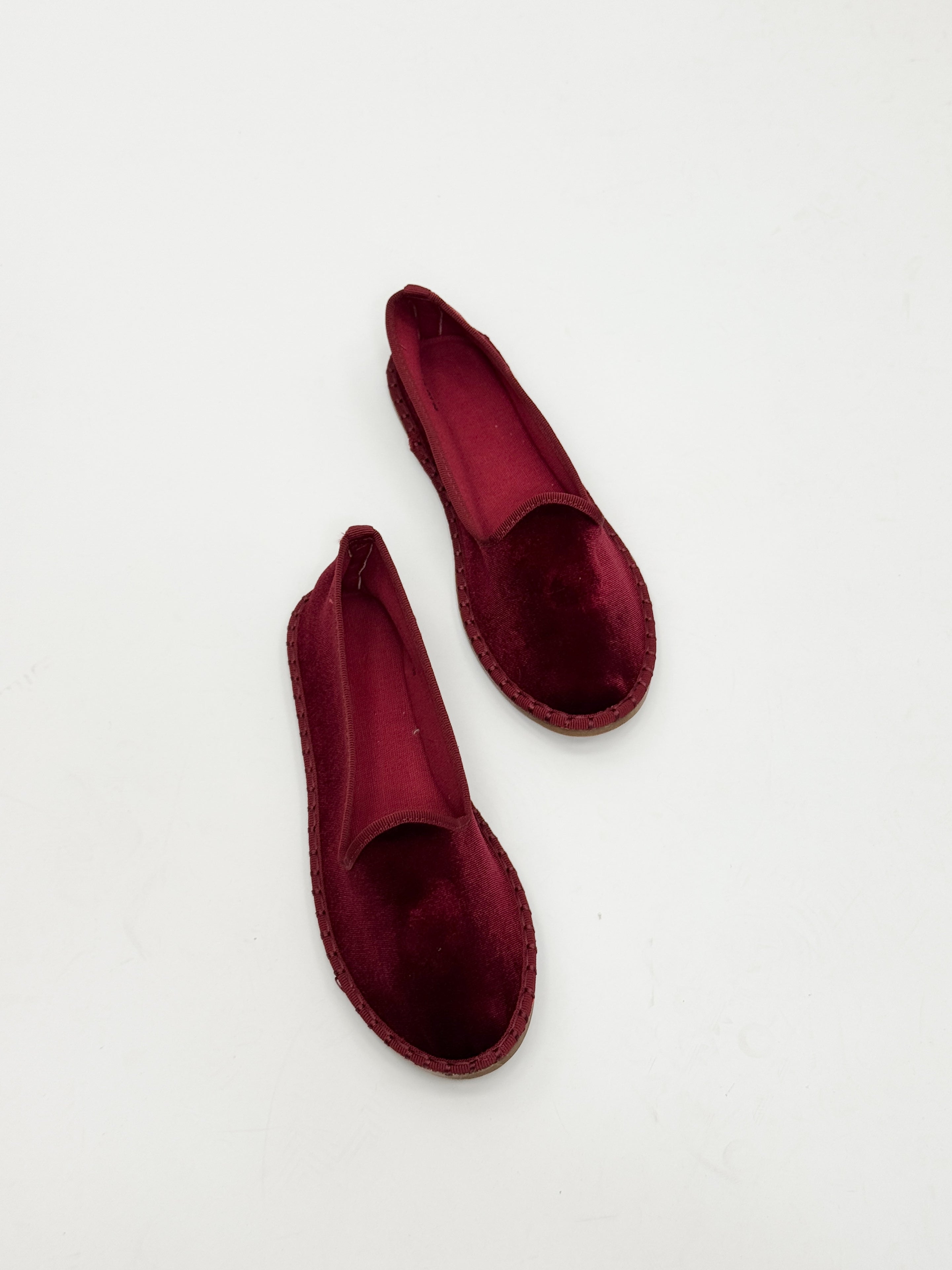 ZAPATILLAS FRIULANAS DE TERCIOPELO