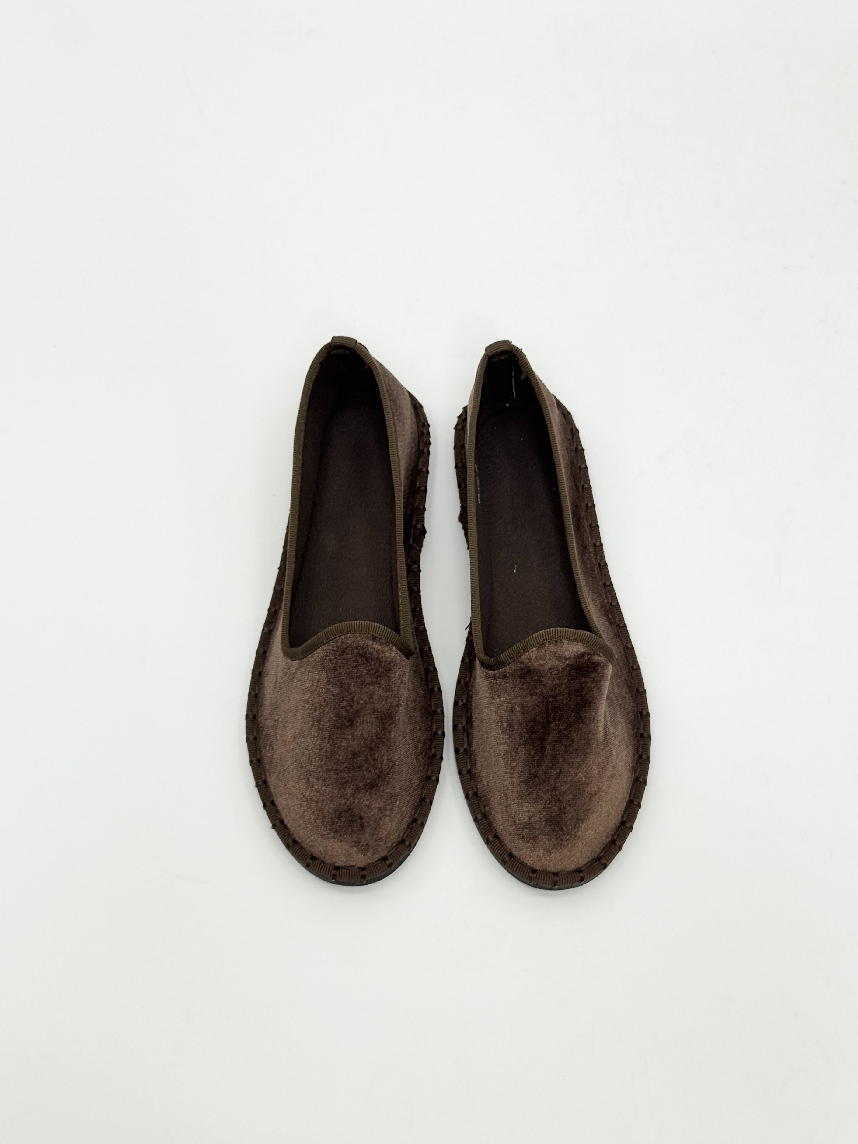 ZAPATILLAS FRIULANAS DE TERCIOPELO